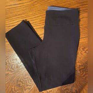 Women with Control Tummy Control (86/14) Straight Leg Pants Size L Regular-Black